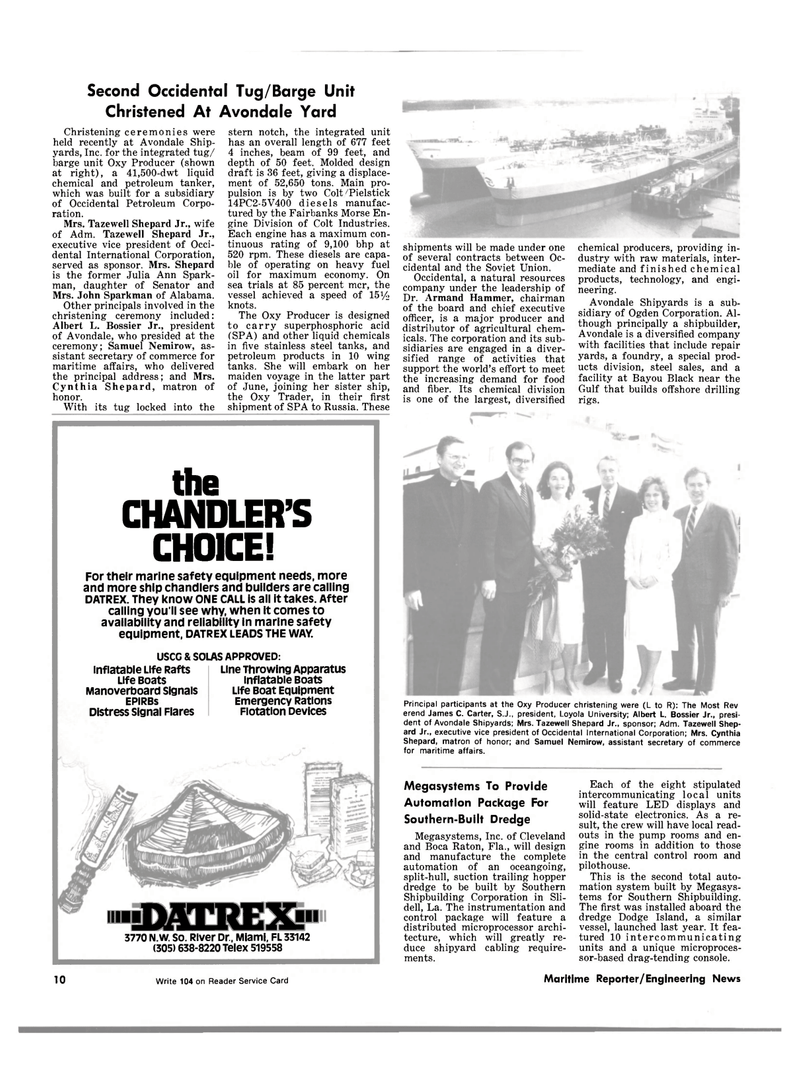 Maritime Reporter Magazine, page 8,  Jun 15, 1981