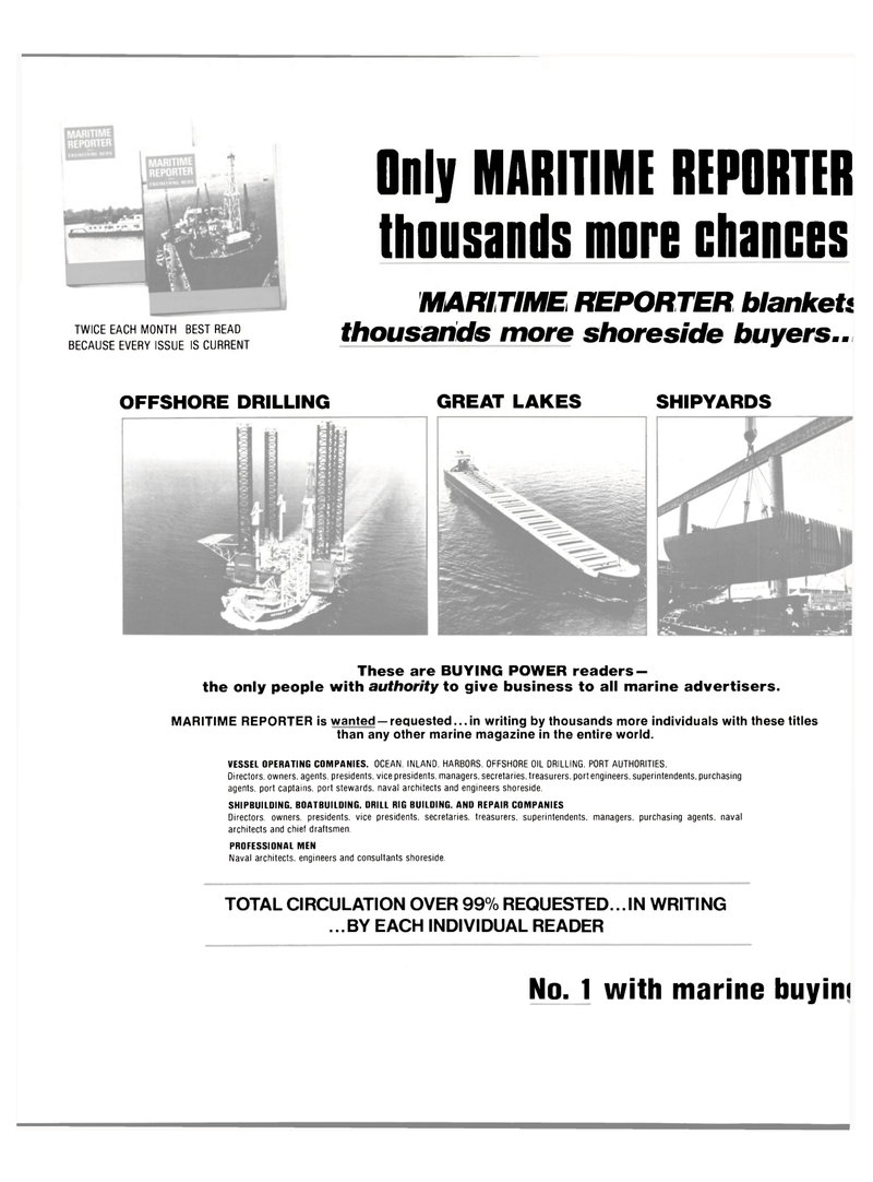 Maritime Reporter Magazine, page 30,  Jun 15, 1981