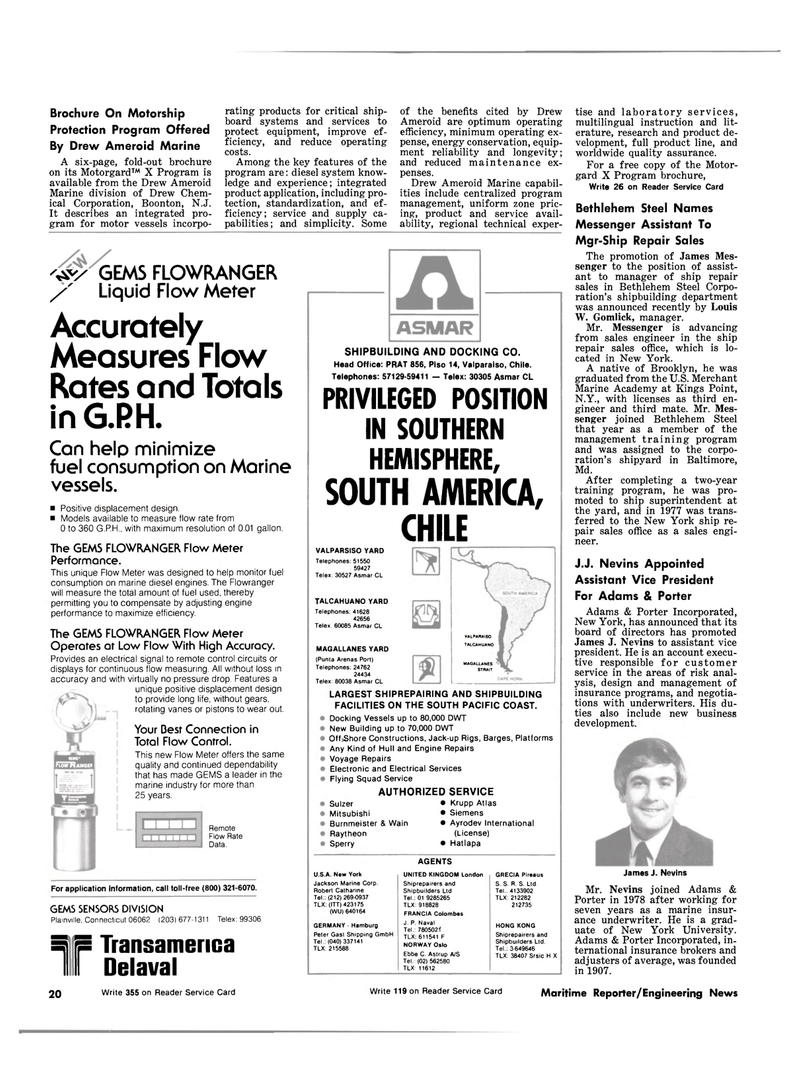 Maritime Reporter Magazine, page 18,  Jul 1981