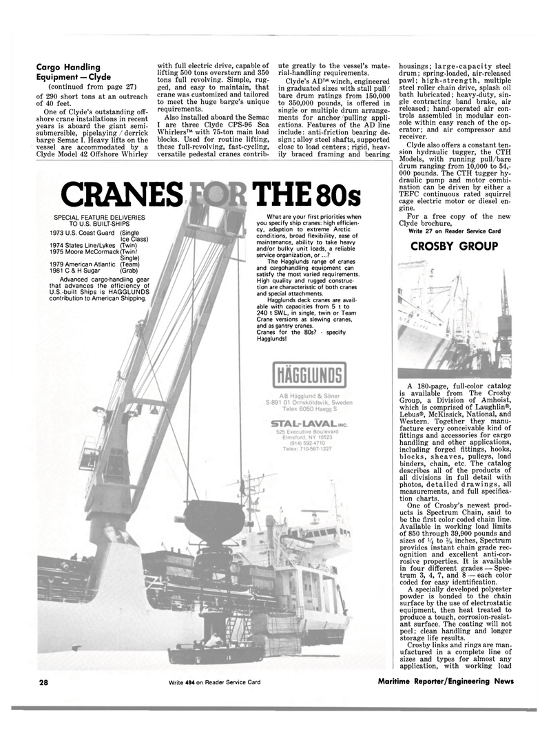 Maritime Reporter Magazine, page 26,  Sep 1981