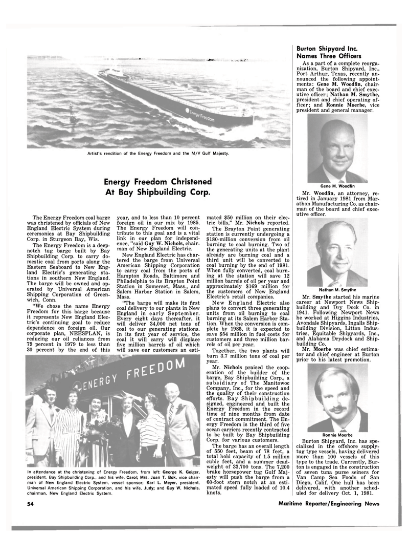 Maritime Reporter Magazine, page 52,  Sep 1981