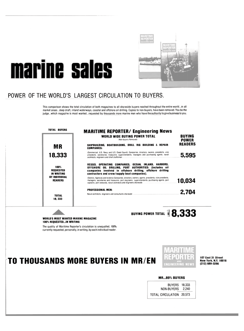 Maritime Reporter Magazine, page 43,  Sep 15, 1981