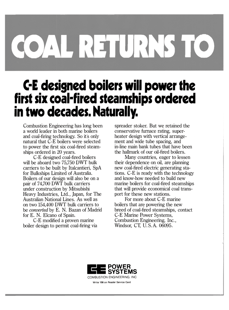 Maritime Reporter Magazine, page 44,  Sep 15, 1981