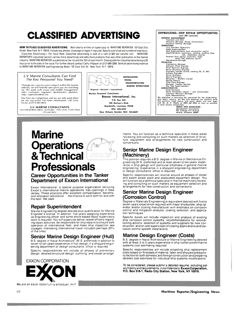 Maritime Reporter Magazine, page 56,  Oct 15, 1981