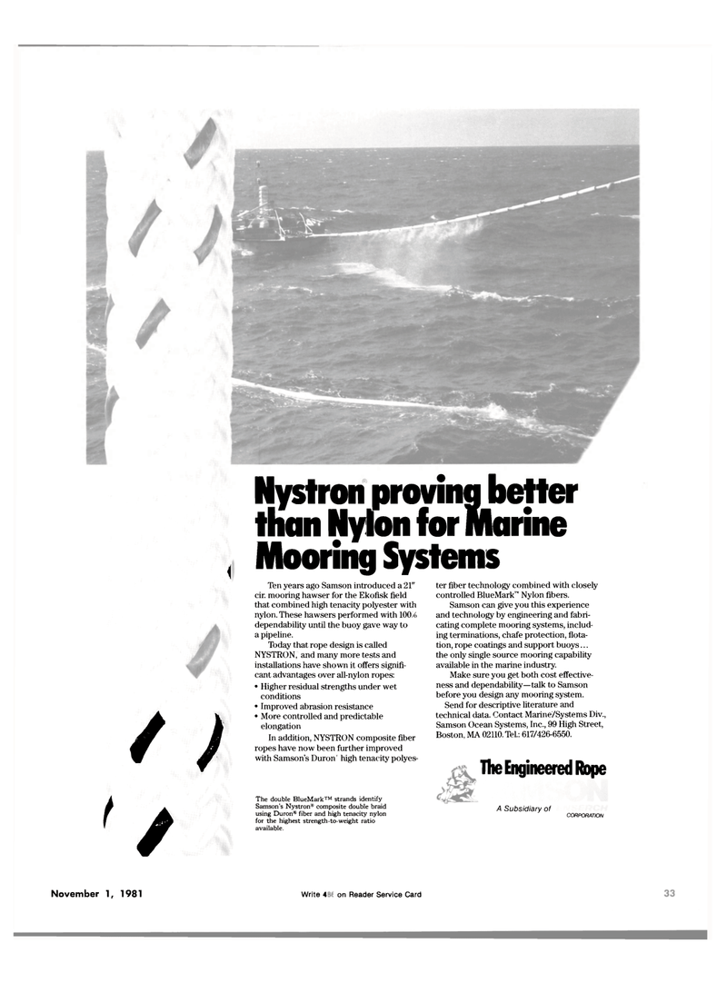Maritime Reporter Magazine, page 33,  Nov 1981
