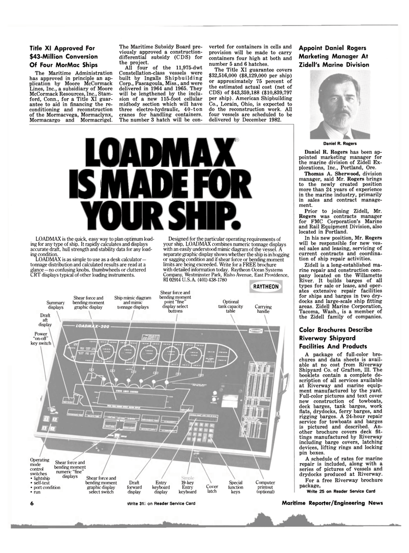 Maritime Reporter Magazine, page 4,  Nov 1981