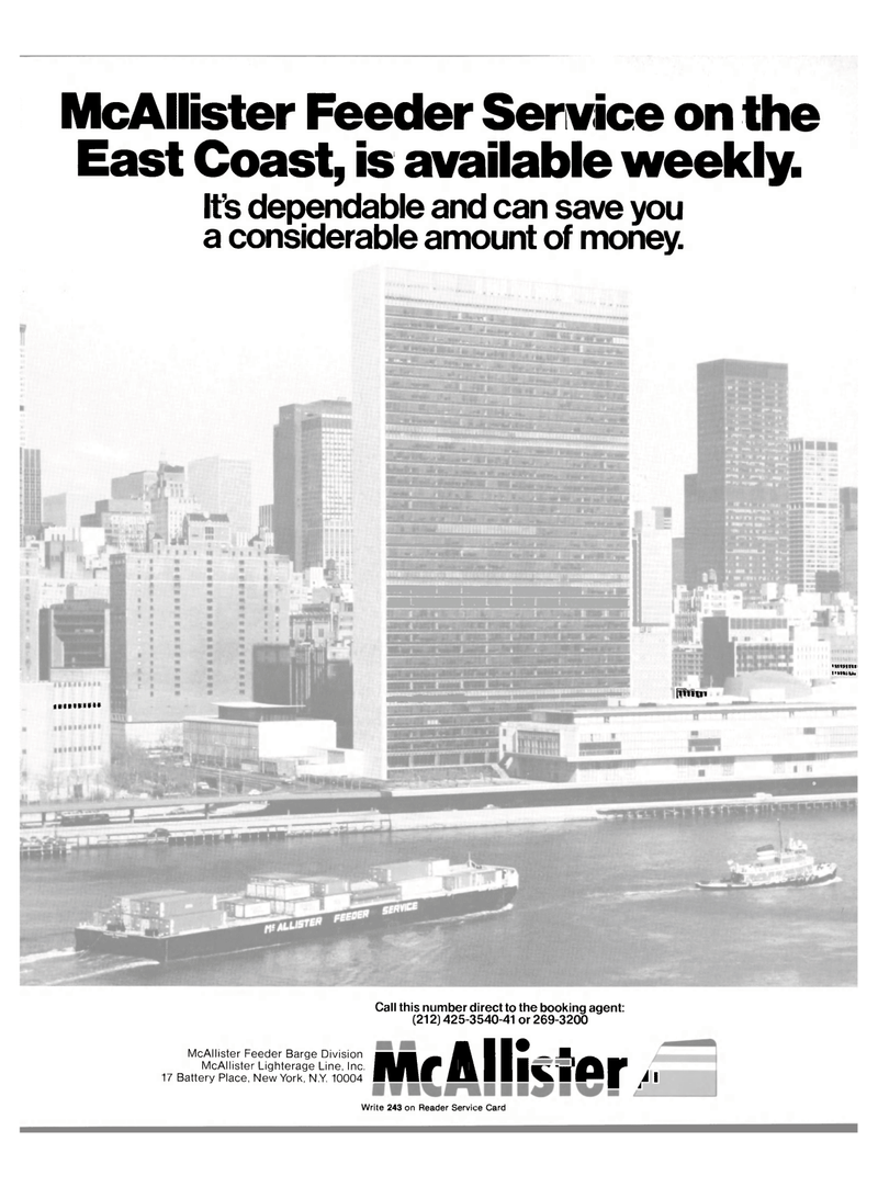 Maritime Reporter Magazine, page 1,  Nov 15, 1981