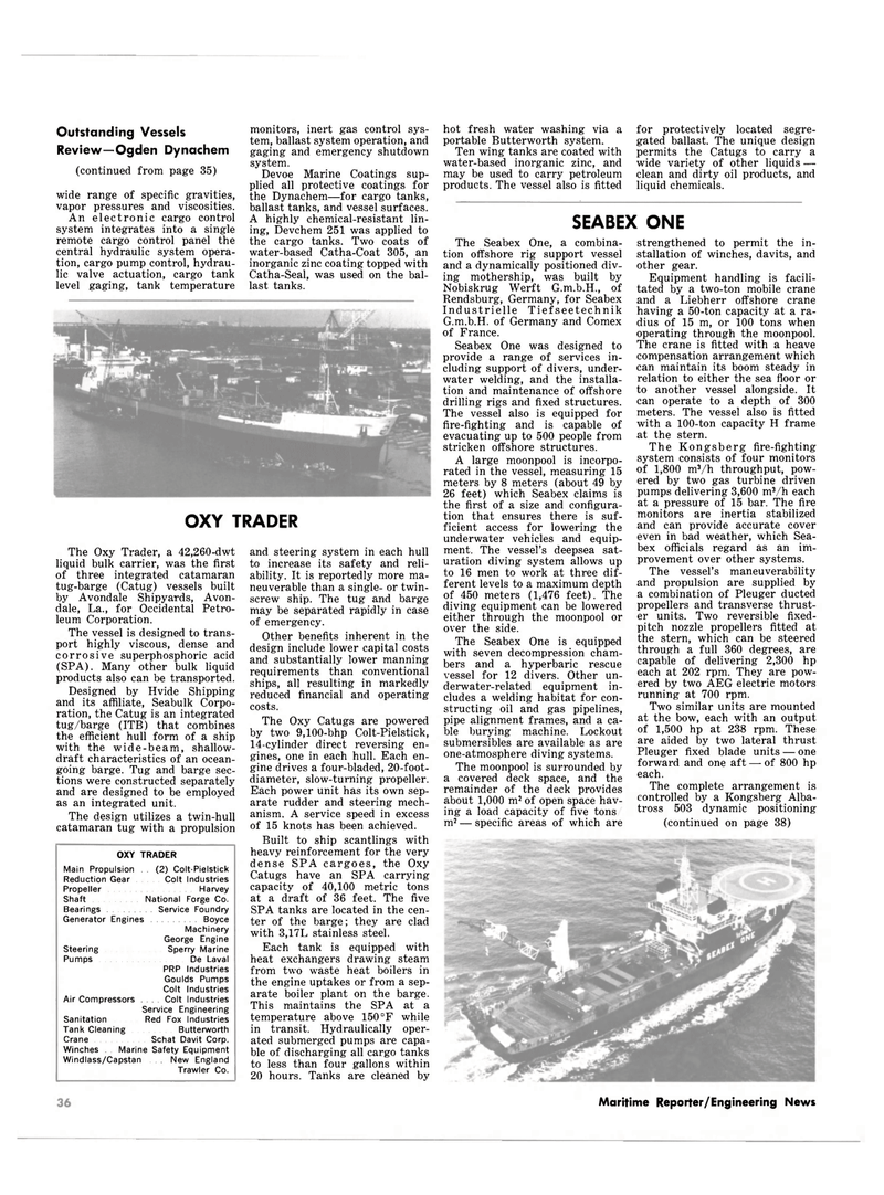 Maritime Reporter Magazine, page 26,  Dec 1981