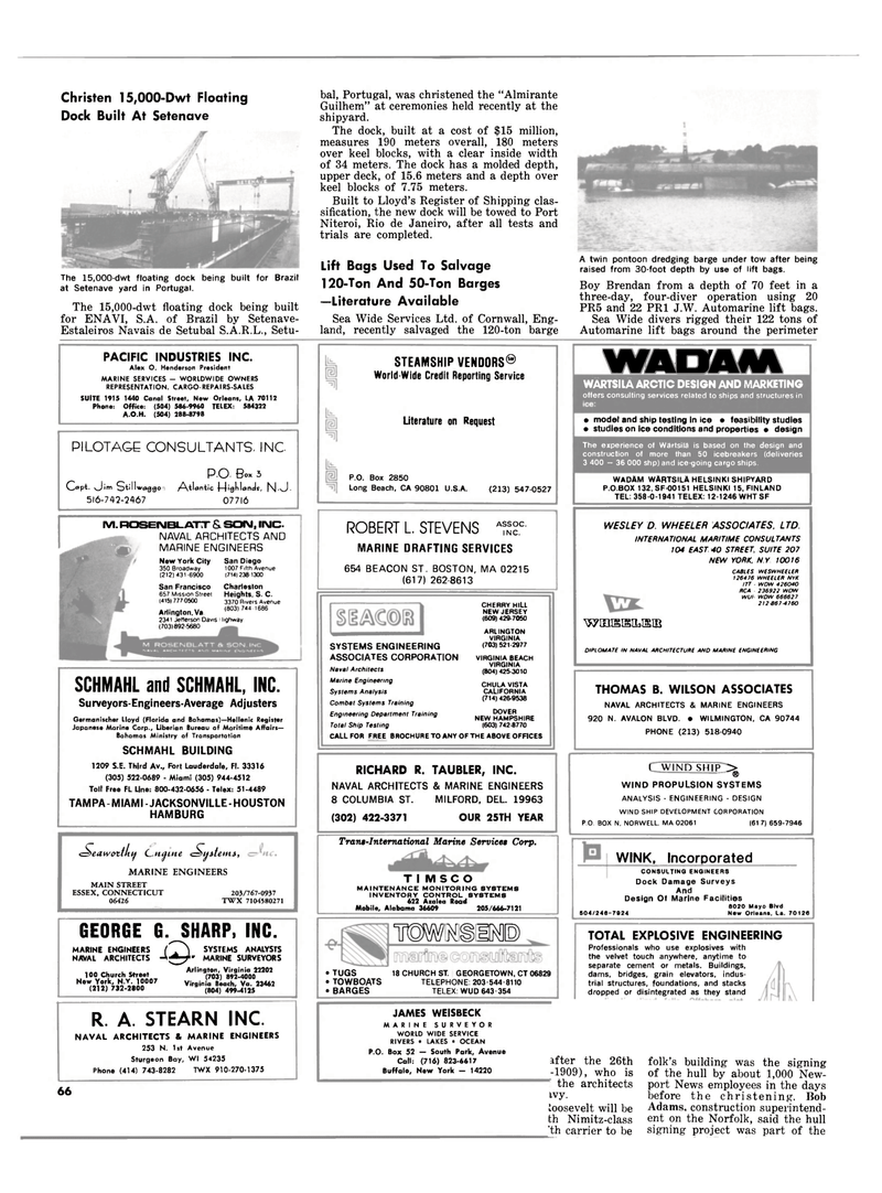 Maritime Reporter Magazine, page 44,  Dec 1981