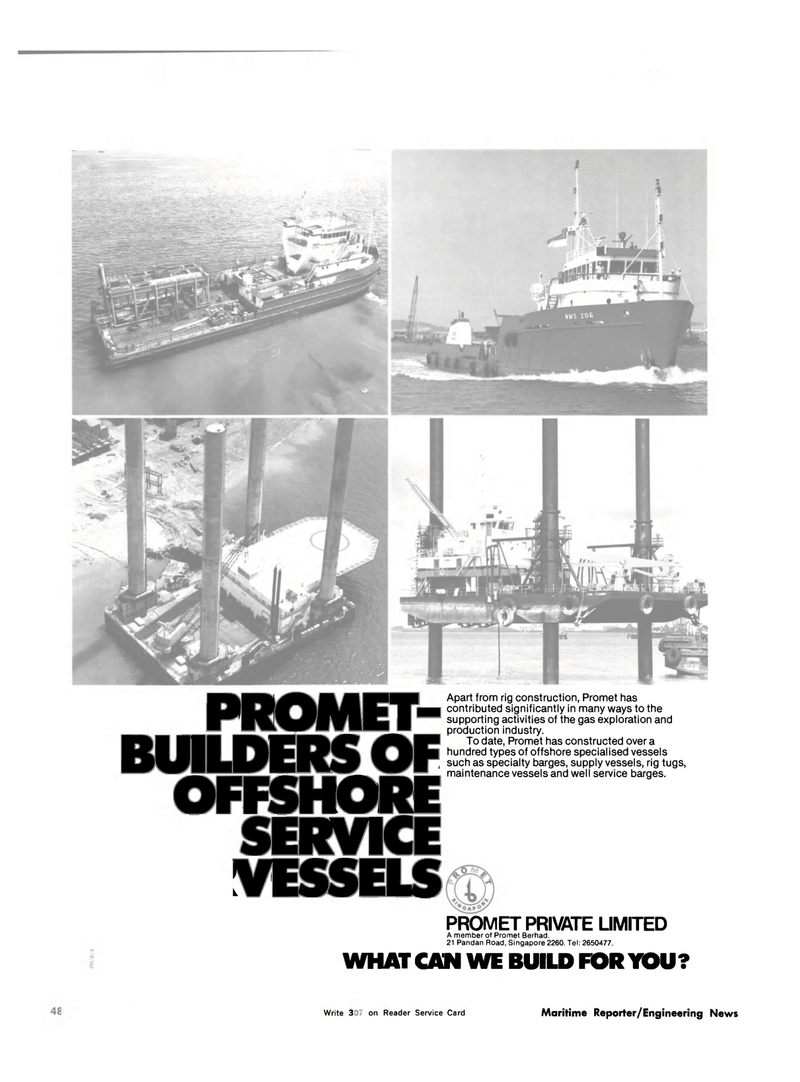 Maritime Reporter Magazine, page 24,  Apr 1982