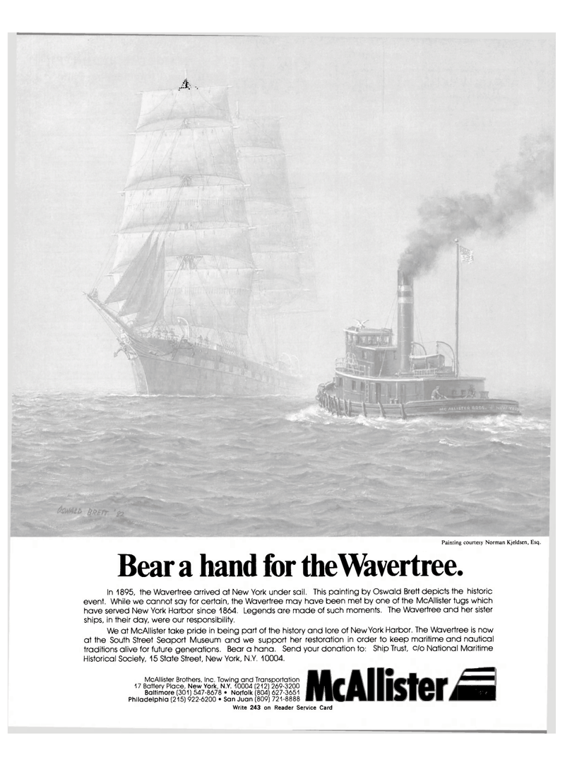 Maritime Reporter Magazine, page 1,  Jul 15, 1983