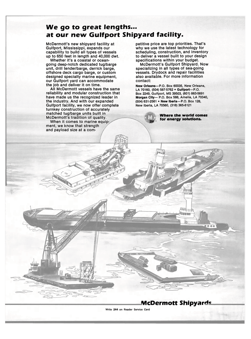 Maritime Reporter Magazine, page 25,  Aug 1983