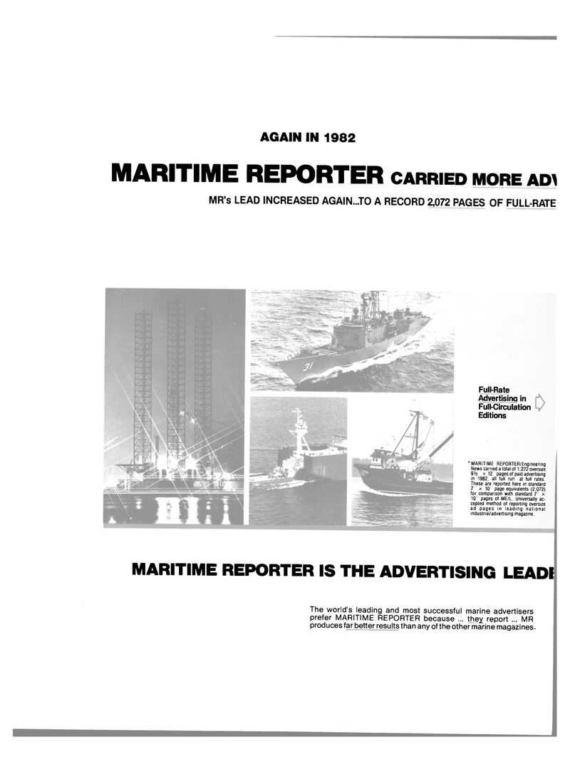 Maritime Reporter Magazine, page 38,  Aug 1983