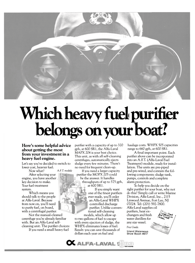 Maritime Reporter Magazine, page 7,  Aug 1983