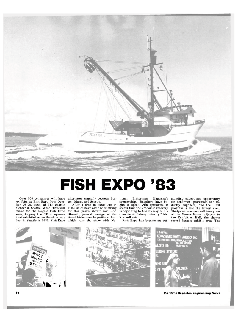 Maritime Reporter Magazine, page 12,  Oct 1983