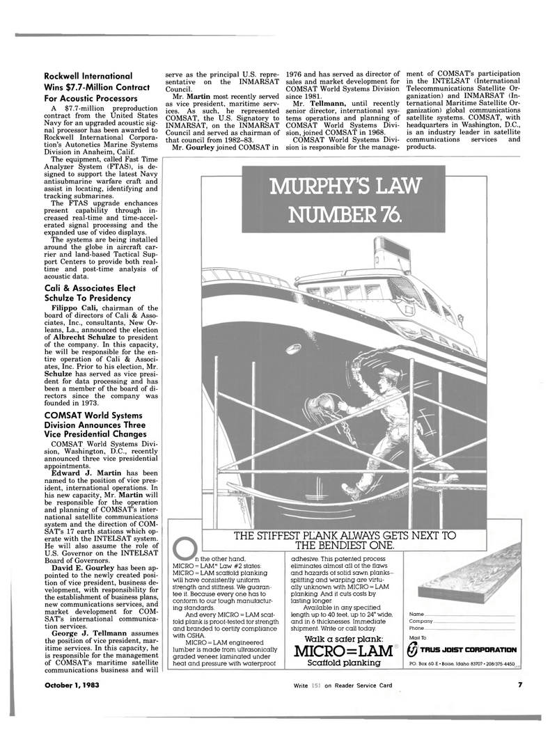 Maritime Reporter Magazine, page 5,  Oct 1983