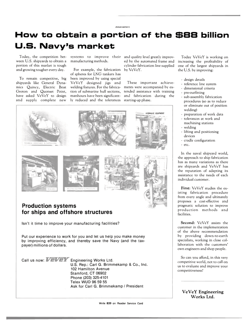 Maritime Reporter Magazine, page 16,  Oct 15, 1983