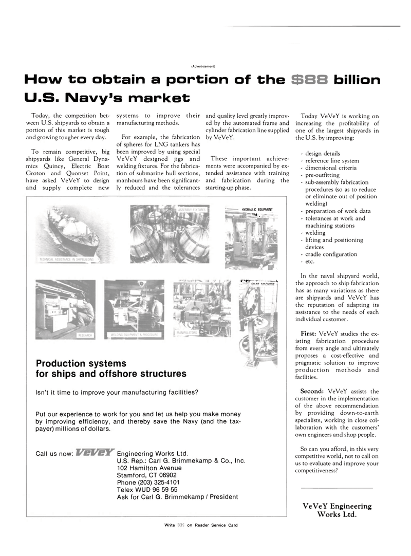 Maritime Reporter Magazine, page 10,  Nov 1983