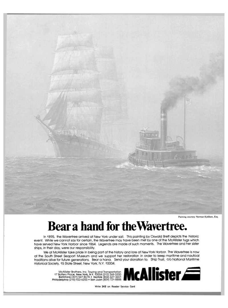 Maritime Reporter Magazine, page 1,  Nov 1983