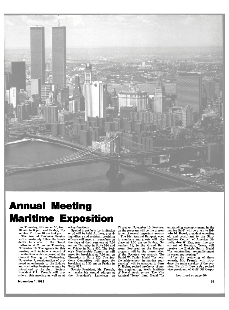 Maritime Reporter Magazine, page 49,  Nov 1983