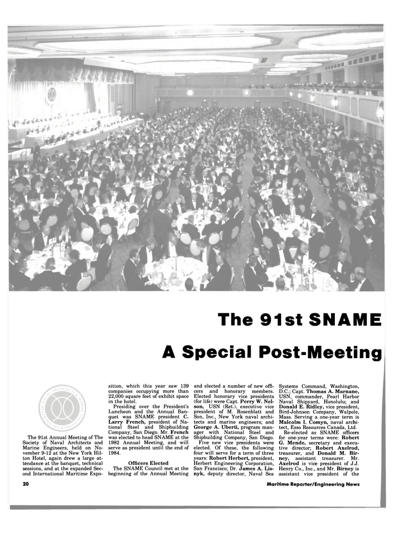 Maritime Reporter Magazine, page 18,  Dec 15, 1983