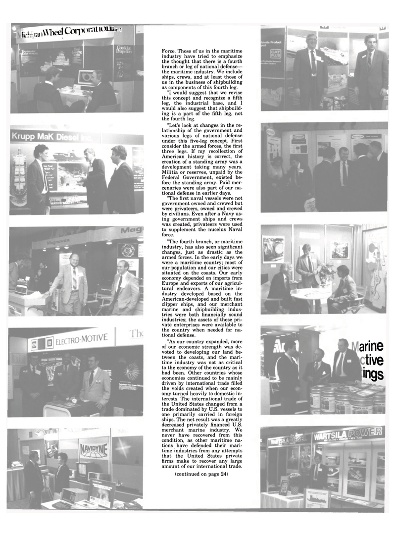 Maritime Reporter Magazine, page 23,  Dec 15, 1983