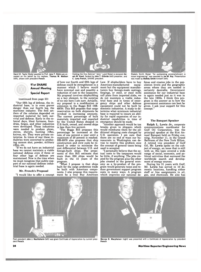 Maritime Reporter Magazine, page 24,  Dec 15, 1983