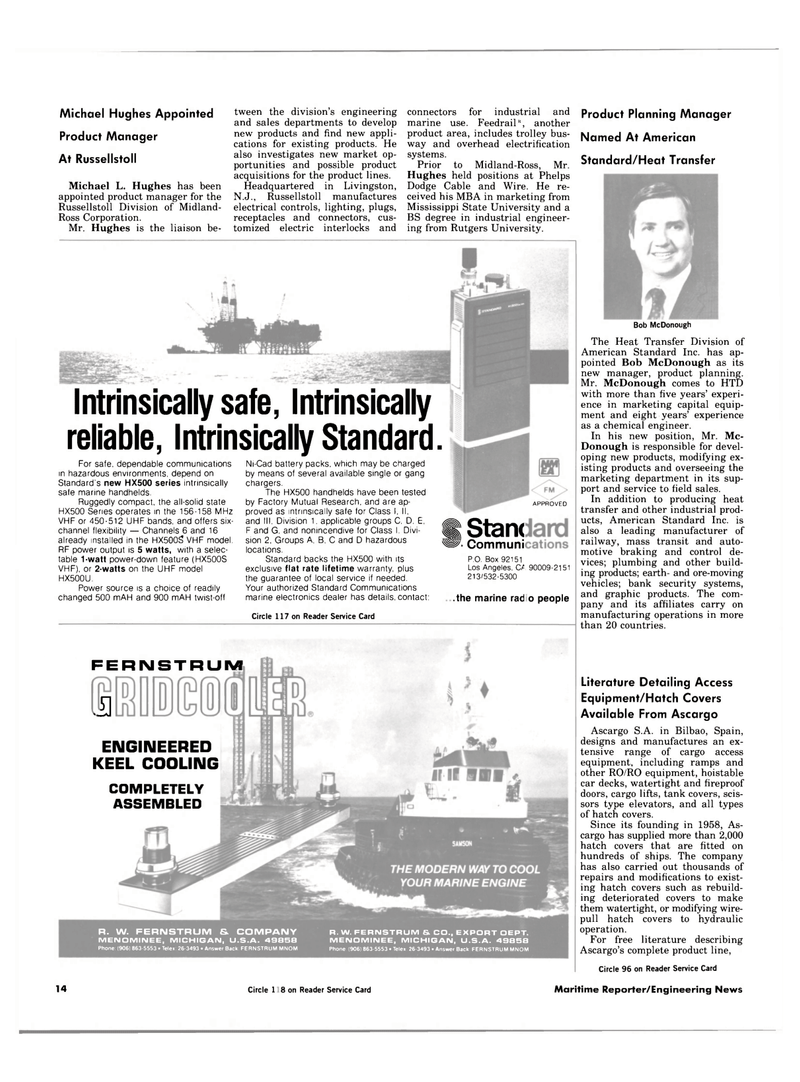 Maritime Reporter Magazine, page 12,  Apr 1984