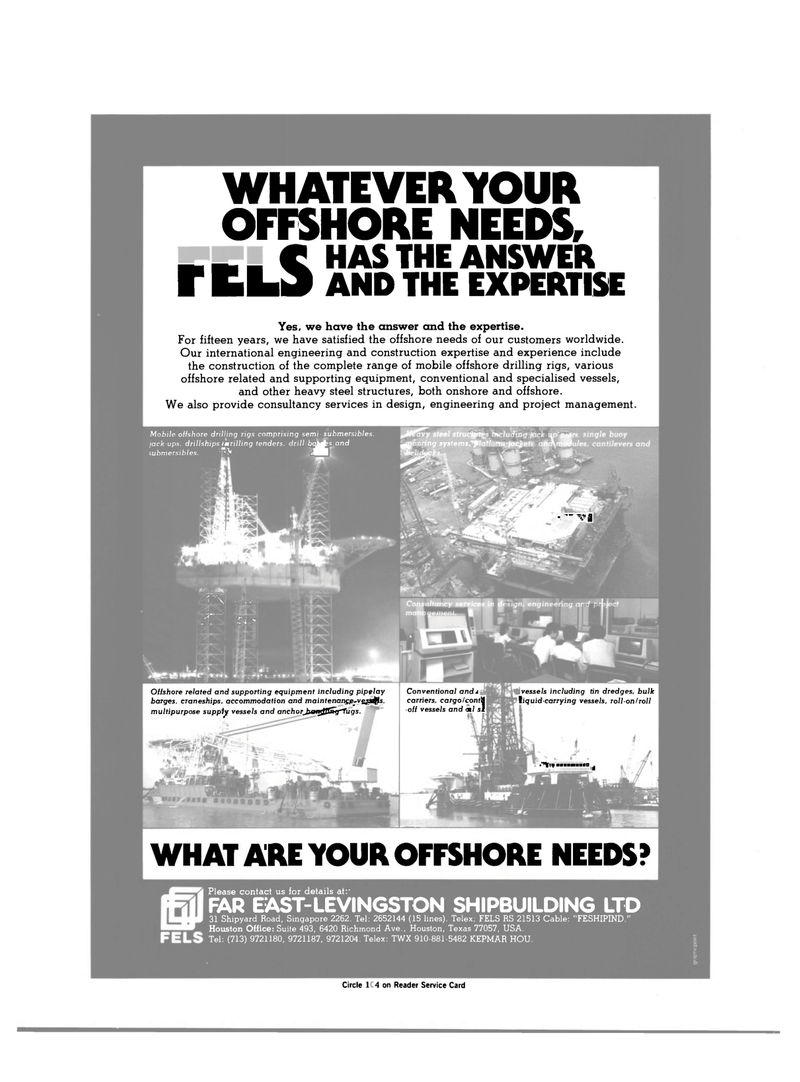 Maritime Reporter Magazine, page 2nd Cover,  Apr 1984