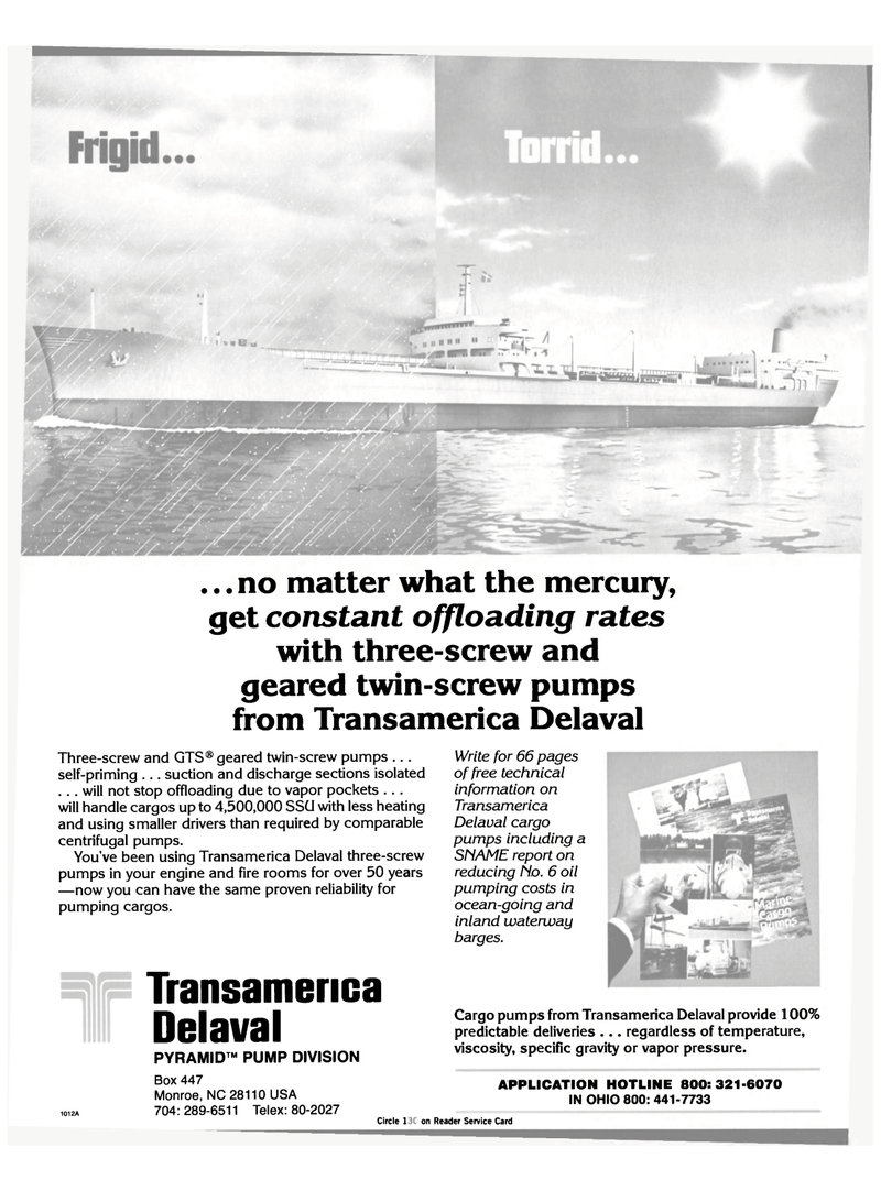 Maritime Reporter Magazine, page 24,  Apr 1984