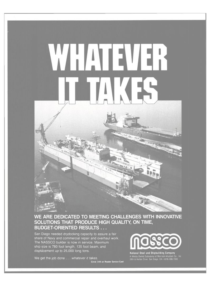 Maritime Reporter Magazine, page 81,  Apr 1984