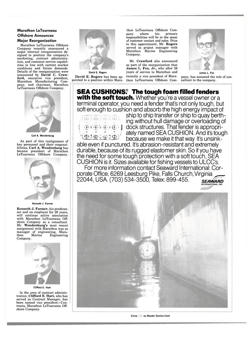 Maritime Reporter Magazine, page 7,  Jul 1984