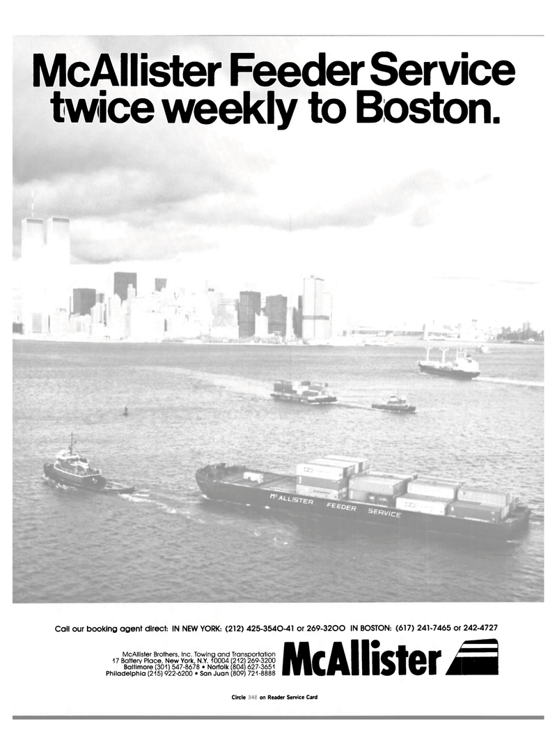 Maritime Reporter Magazine, page 1,  Aug 1984