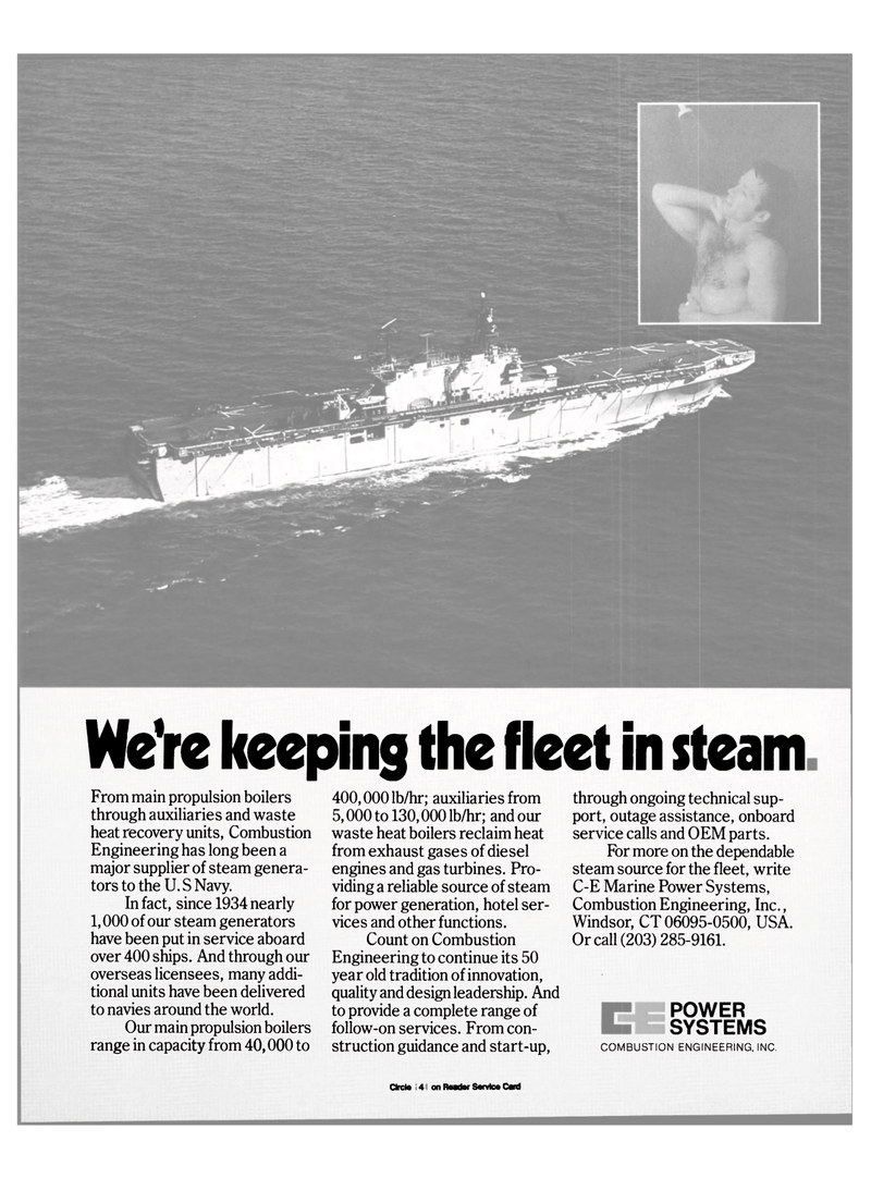 Maritime Reporter Magazine, page 57,  Oct 1984