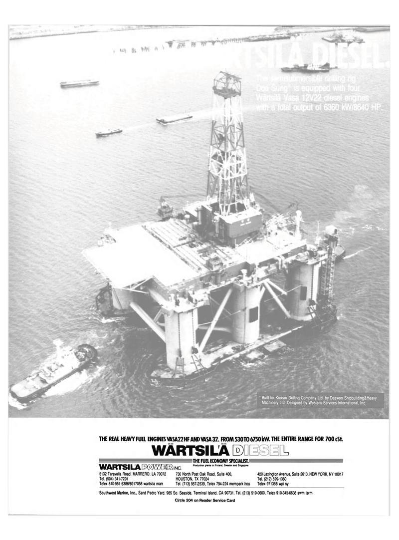 Maritime Reporter Magazine, page 15,  Oct 15, 1984