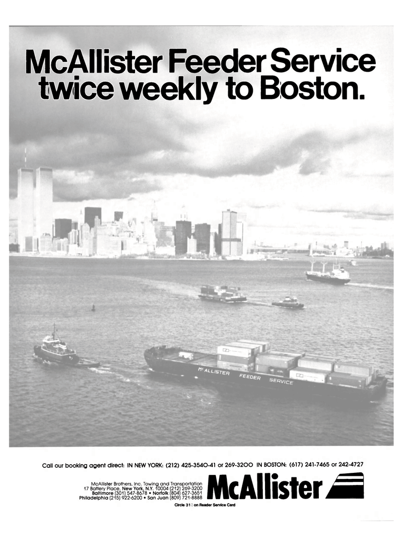 Maritime Reporter Magazine, page 1,  Nov 1984