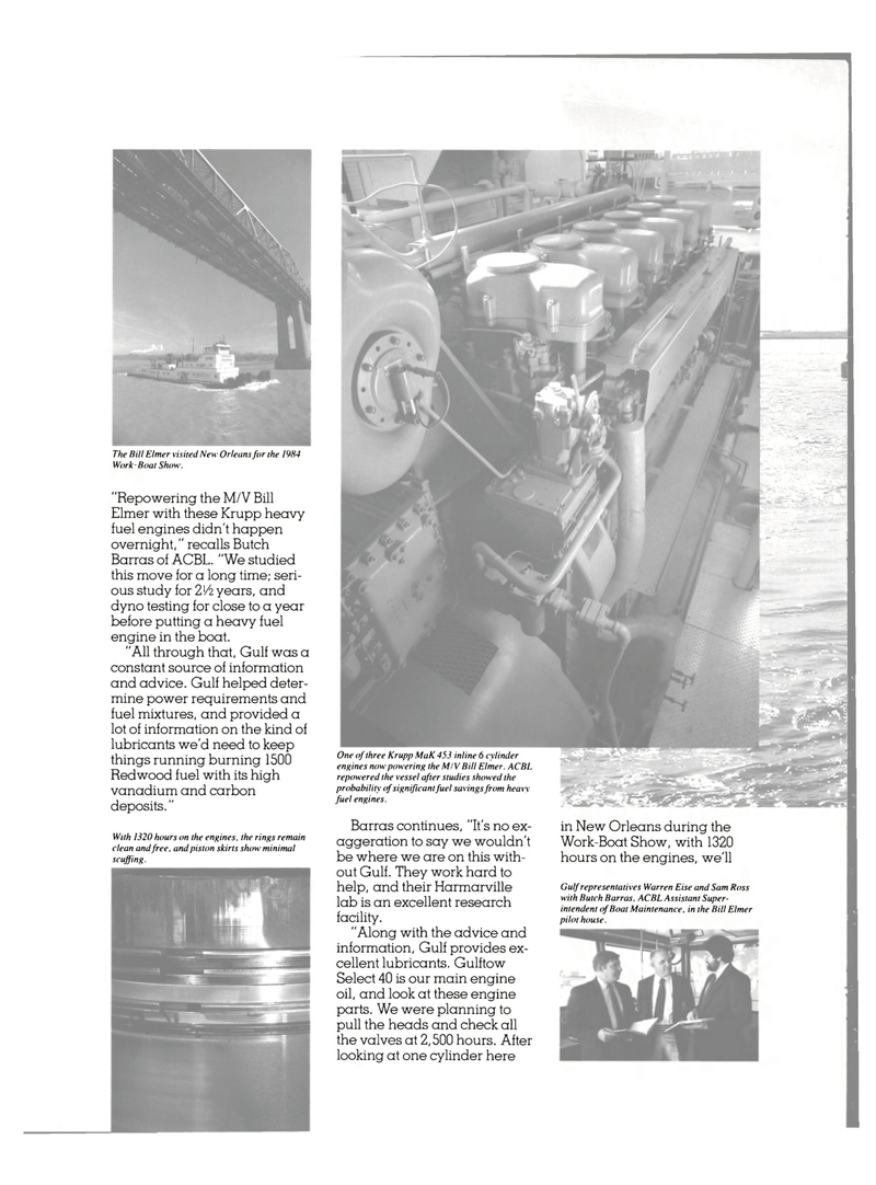 Maritime Reporter Magazine, page 56,  Nov 1984