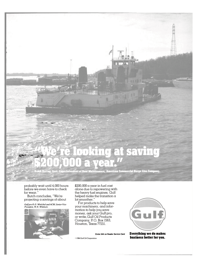 Maritime Reporter Magazine, page 57,  Nov 1984