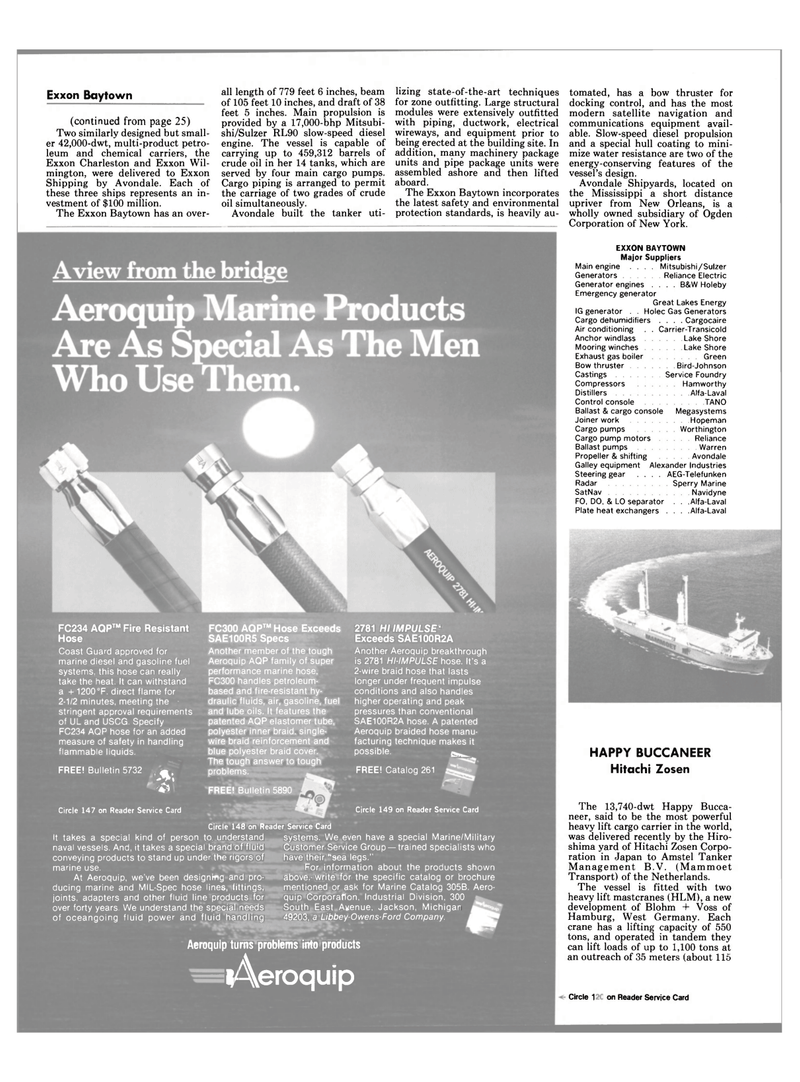 Maritime Reporter Magazine, page 24,  Dec 1984
