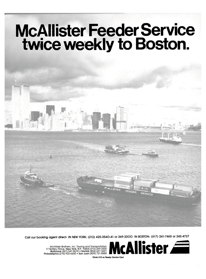 Maritime Reporter Magazine, page 1,  Dec 15, 1984