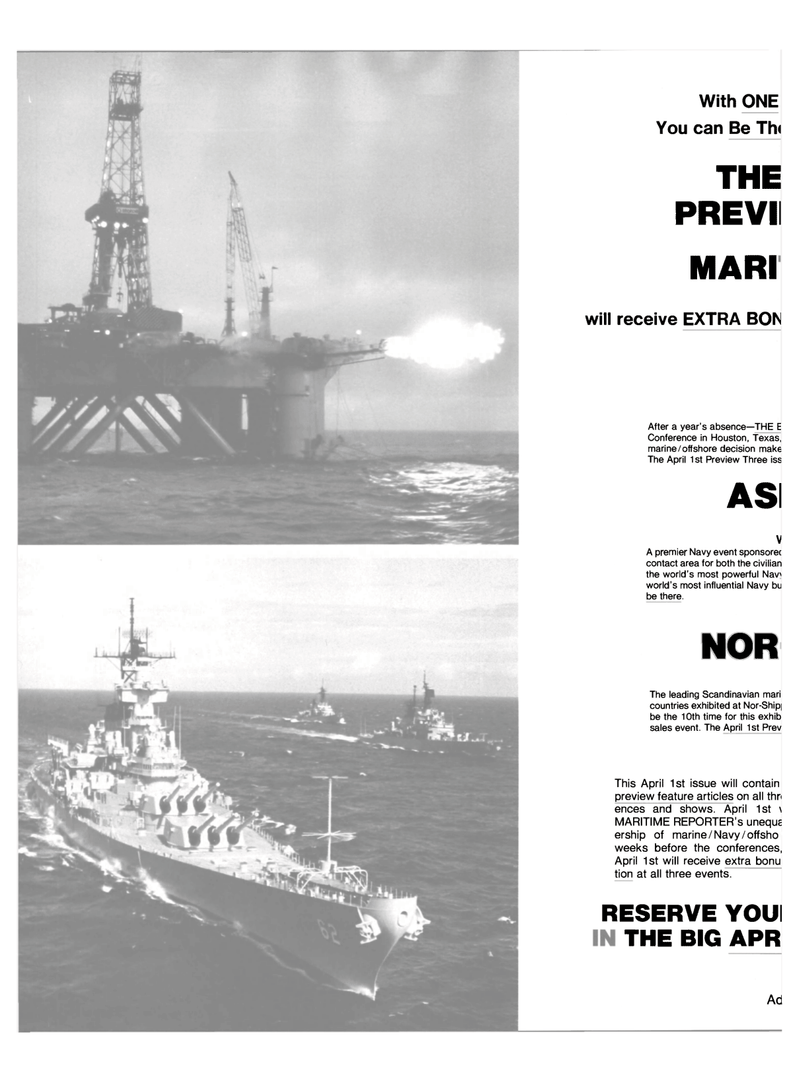 Maritime Reporter Magazine, page 26,  Feb 15, 1985