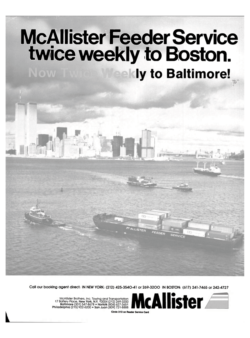 Maritime Reporter Magazine, page 1,  Mar 1985