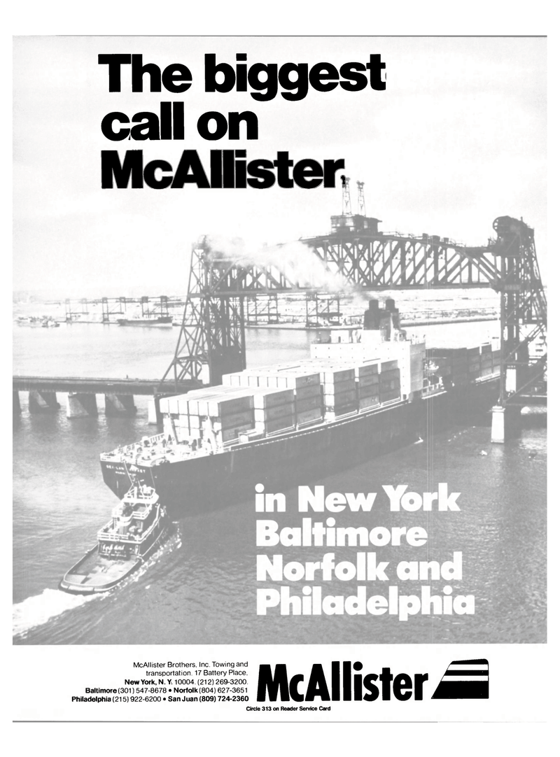 Maritime Reporter Magazine, page 1,  May 1985