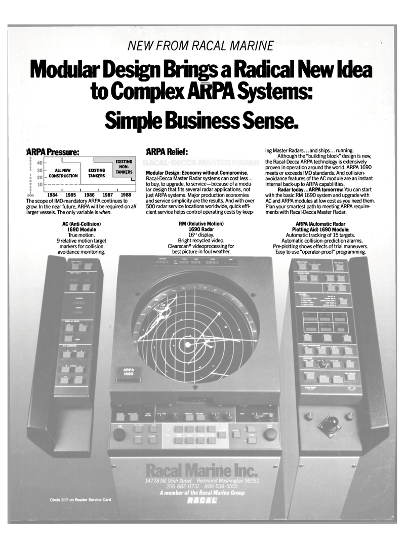 Maritime Reporter Magazine, page 4th Cover,  May 15, 1985