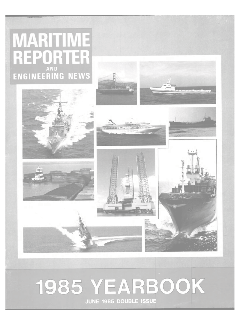 Maritime Reporter Magazine Cover Jun 1985 - 