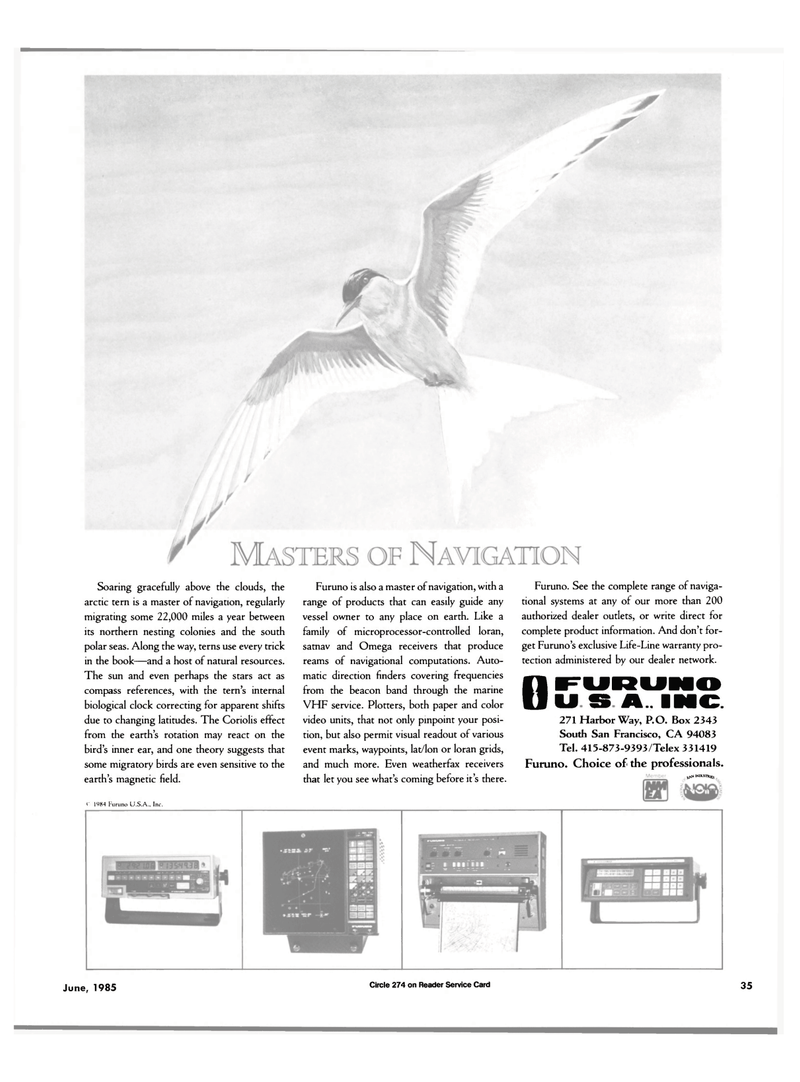 Maritime Reporter Magazine, page 35,  Jun 1985