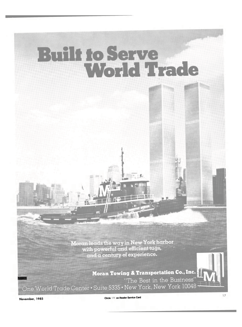 Maritime Reporter Magazine, page 15,  Nov 1985