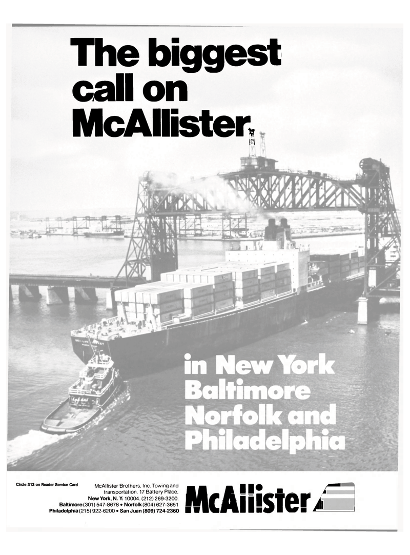 Maritime Reporter Magazine, page 1,  Nov 1985