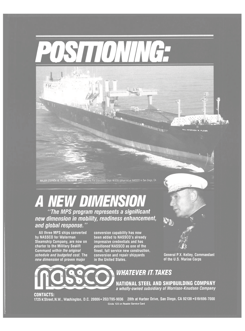 Maritime Reporter Magazine, page 37,  Nov 1985