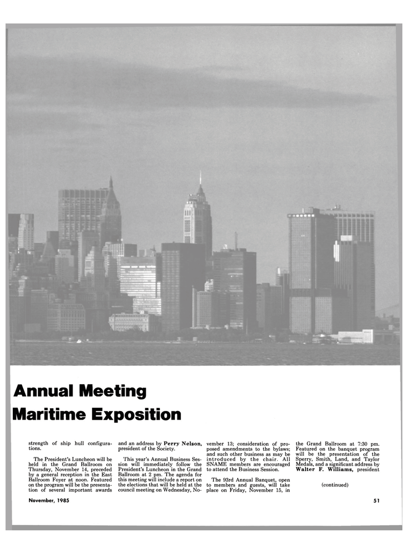 Maritime Reporter Magazine, page 45,  Nov 1985